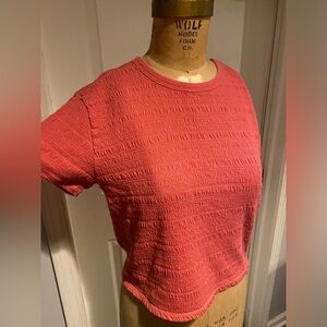 Women’s Coral American Eagle Blouse